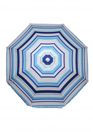 Зонт пляжный фольгированный (200см) 6 расцветок 12шт/упак ZHU-200 (расцветка 2) - фото 12