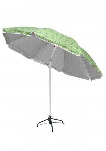 Зонт пляжный фольгированный (200см) 6 расцветок 12шт/упак ZHU-200 (расцветка 2) - фото 9