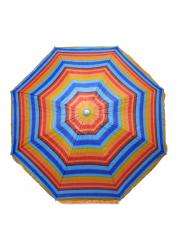 Зонт пляжный фольгированный (200см) 6 расцветок 12шт/упак ZHU-200 (расцветка 2) - фото 20